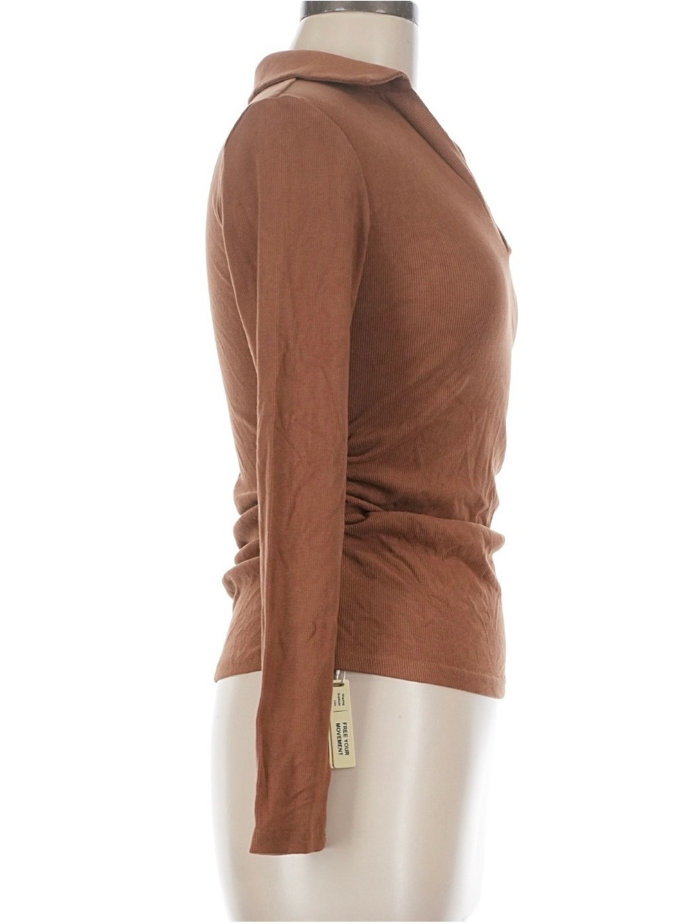 OGL ribbed collared v neck top medium
NWT - Picture 3 of 4